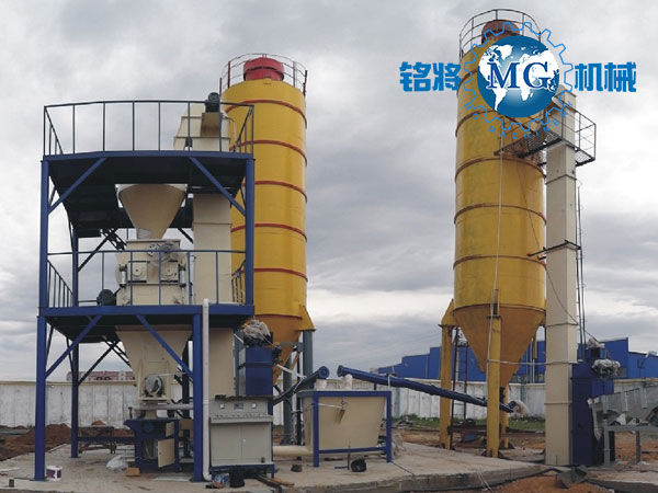 干粉砂漿混合設備混合機為何會出現出料誤差大現象呢？