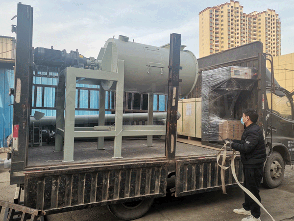 簡(jiǎn)易干粉砂漿生產(chǎn)線(xiàn)交付物流！